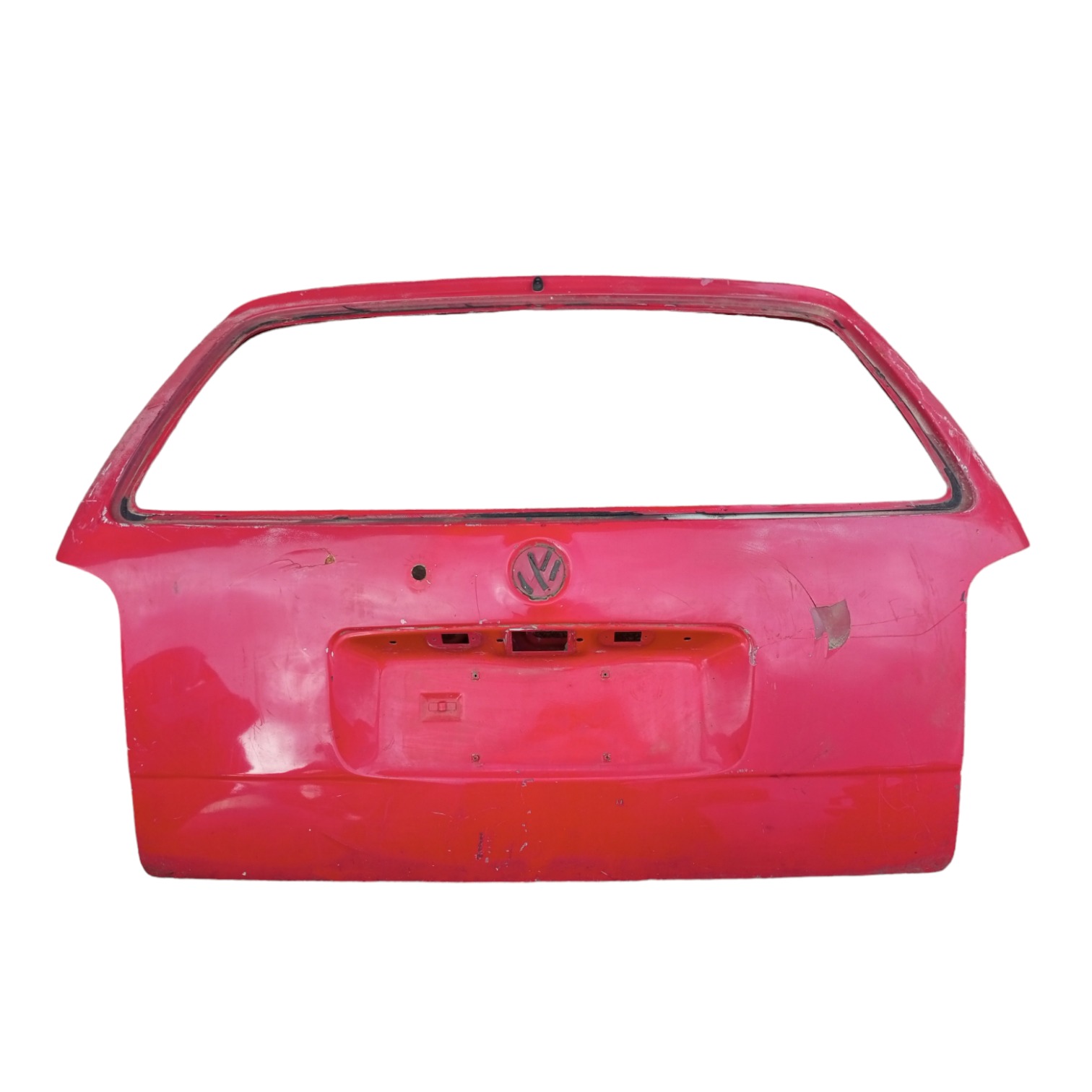 Tampao Tampa Traseira Golf Mk3 95 96 97 98 Vw Porta Malas  Vermelha 7