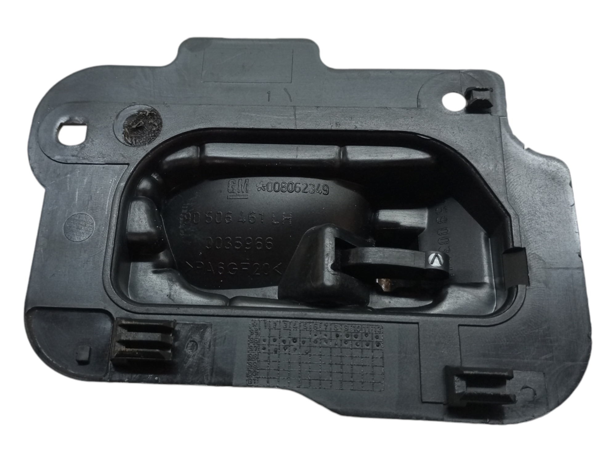 Macaneta Interna Vectra 97 2000 2005 Traseira Esquerda Gm Traseira 4