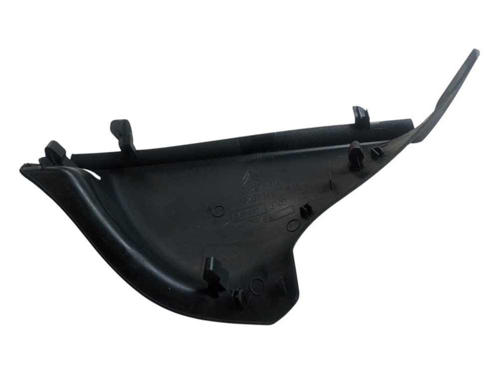 Acabamento Esquerdo Painel Citroen C4 2008 2010 2012  Preto 5