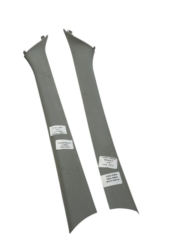 Par Moldura Coluna Parabrisa Renault Logan 2008 2010 2012 2