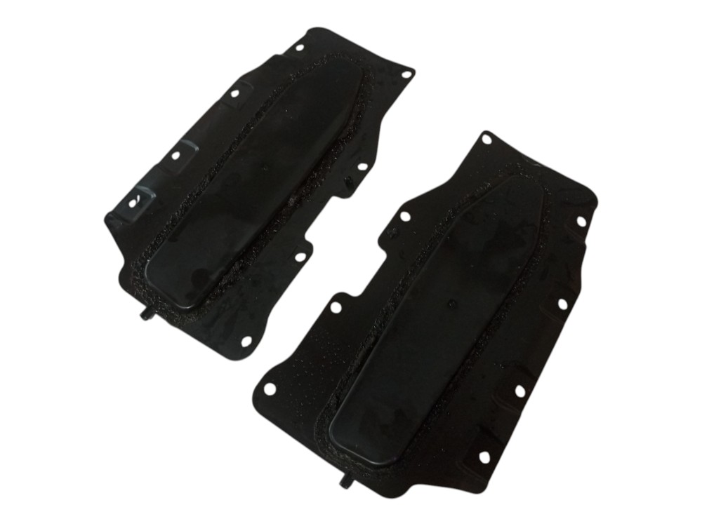 Capa Moldura Dobradica Porta Traseira Touareg 2005 2015 Par 4