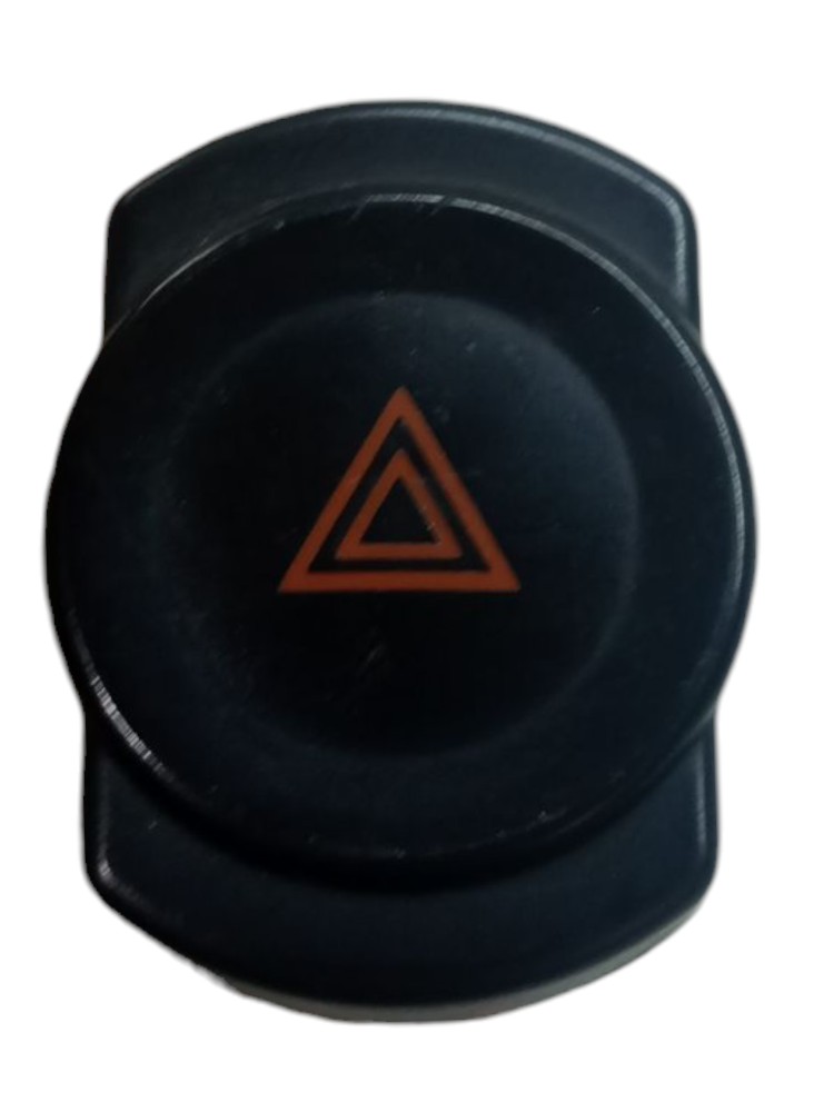 Botao Interruptor Pisca Alerta Logan Sandero 2008 2010 2012 Preto 1