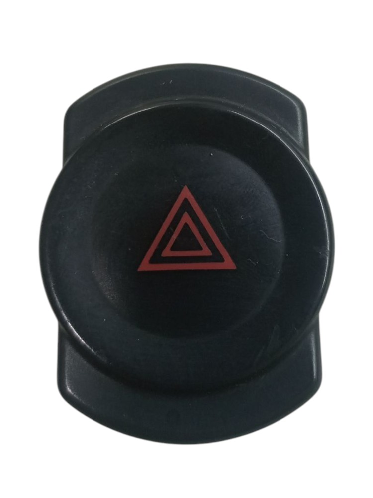 Botao Pisca Alerta Renault Logan Sandero 2012 2015 2017 Preto 5