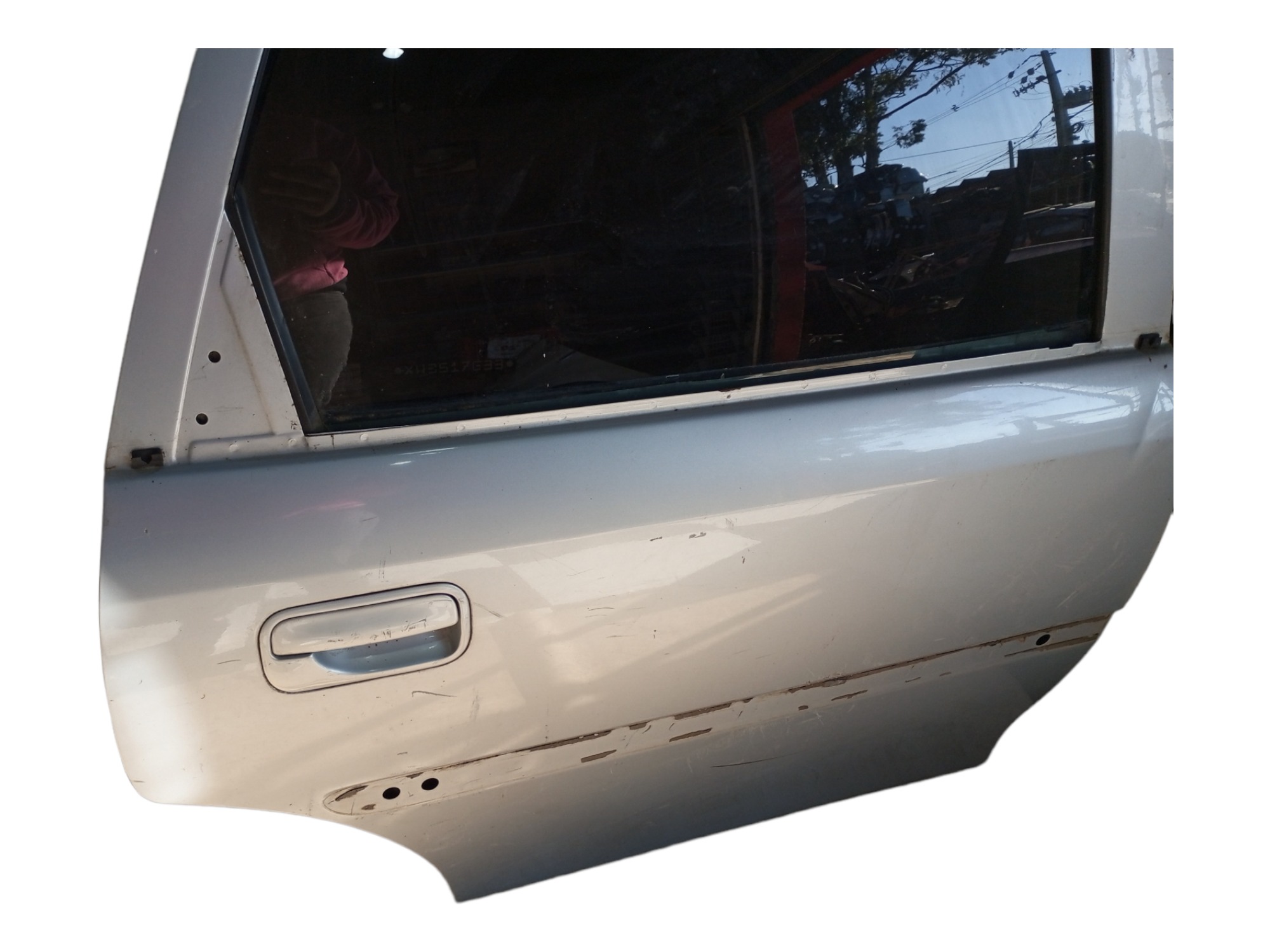 Porta Vectra 2000 2002 2004 2006 Traseira Direita Chevrolet Traseira Direita Prata 8