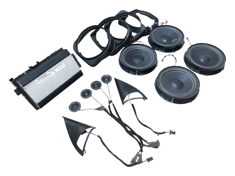 Kit Som Modulo Amplificador Alto Falante Touareg 2008 2010 7