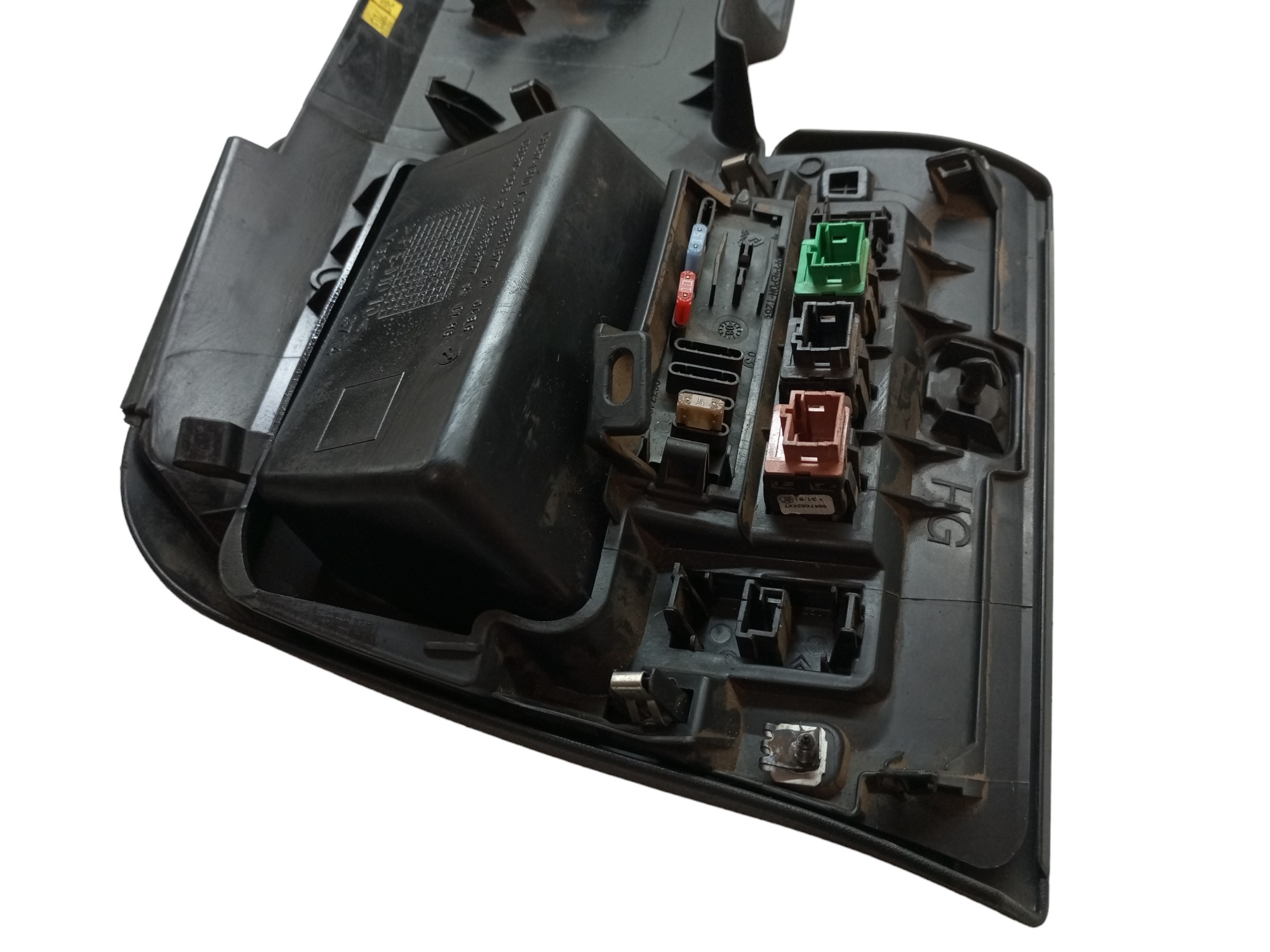 Acabamento Painel Inferior Citroen C4 Pallas 2008 2010 2012 Preto 5