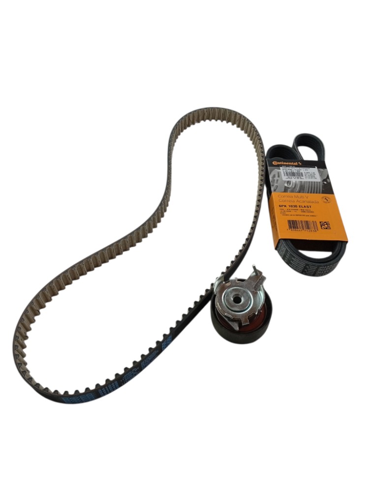 Correia Dentada Teflon Alternador Tensor Fiesta 2000 2005 4