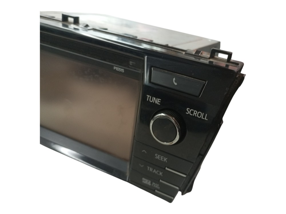 Radio Central Multimidia Toyota Corolla 2013 2015 2019 Usado 5