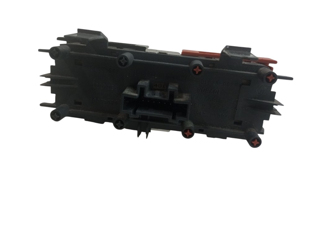 Botao Pisca Alerta Trava Porta Renault Megane 2007 2012  Preto Com Vermelho 4