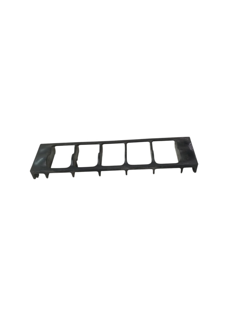 Moldura Botao Central Painel Gol Saveiro G2 95 99 2002 2004 Preto 6