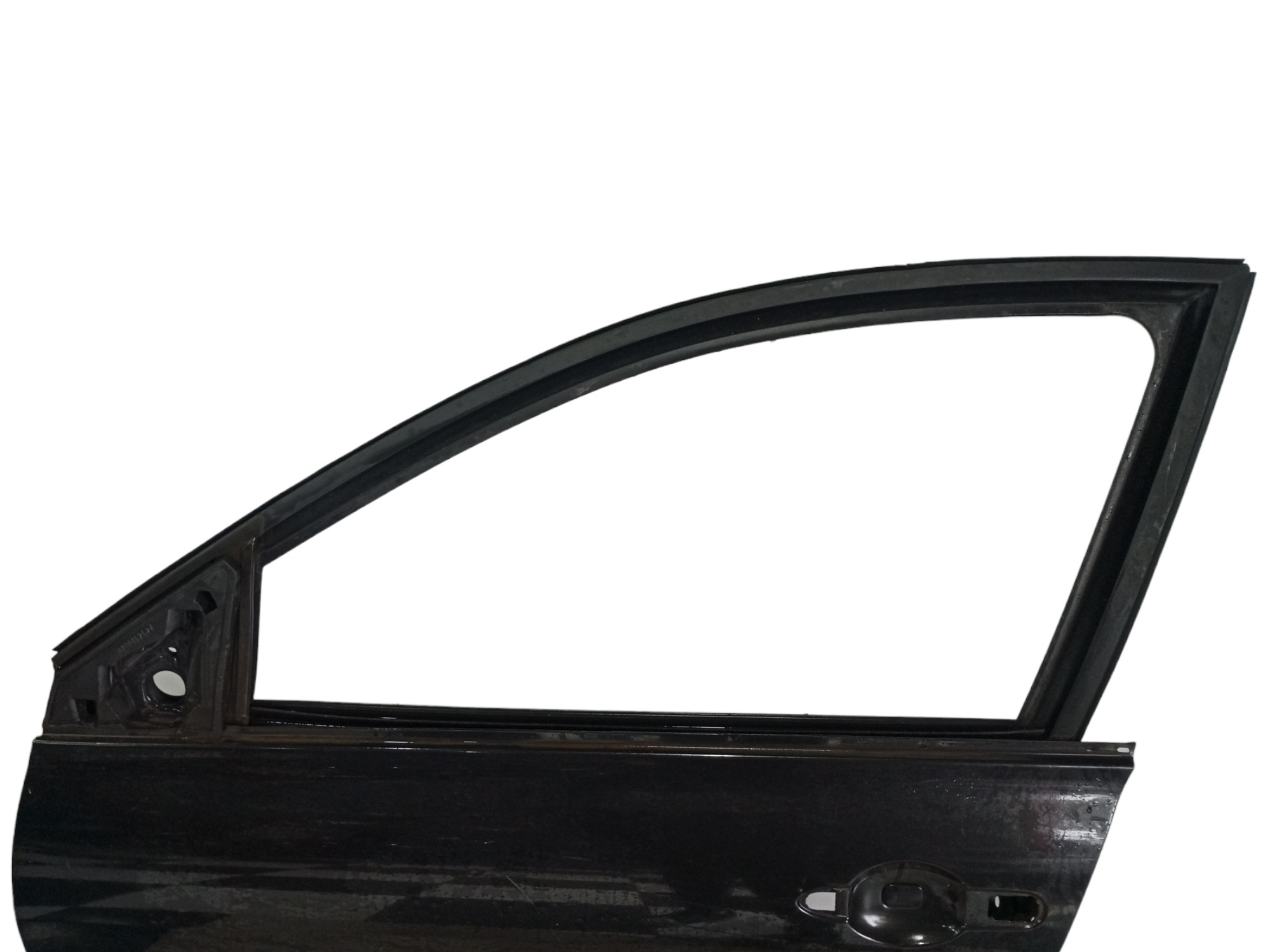 Porta Renault Megane 2007 2008 2009 2011 Dianteira Esquerda Dianteira Esquerda Preto 5