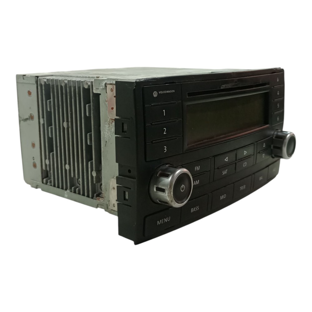 Radio Cd Player Volkswagen Touareg 2004 2010 Original Usado 3