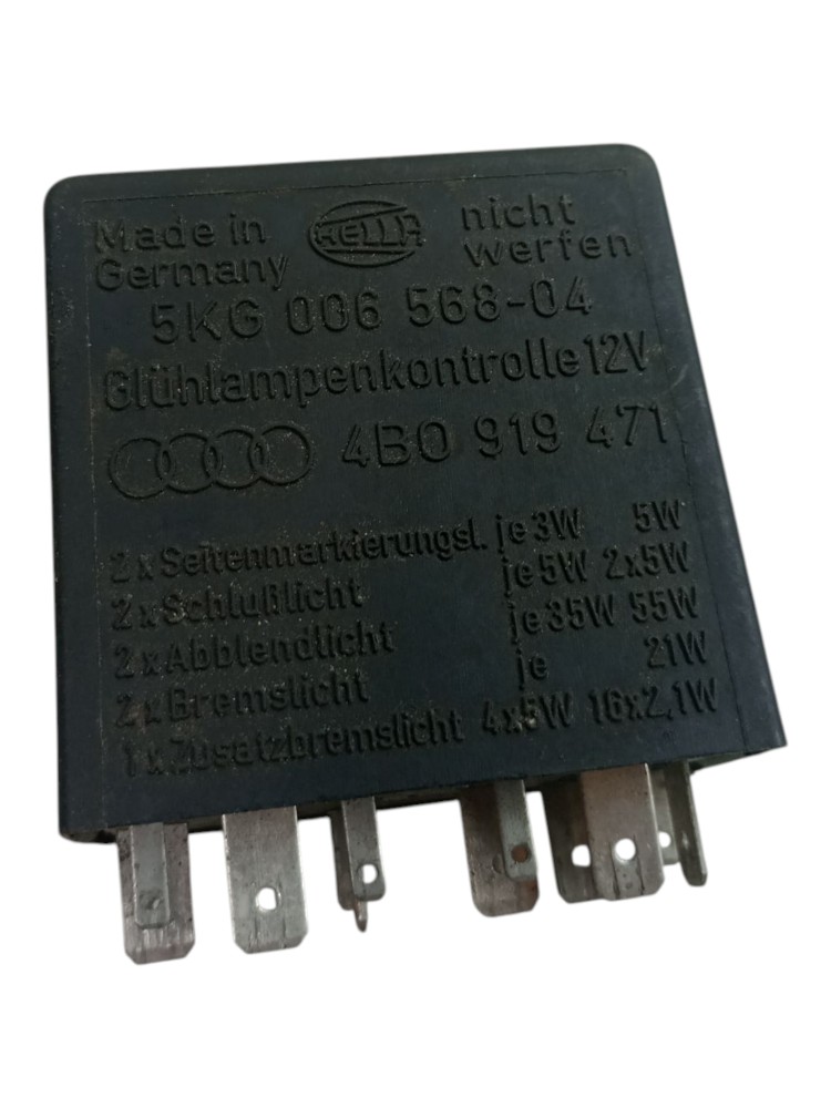 Modulo Rele Limpador Audi A3 Golf 95 99 2003 Volkswagen 2