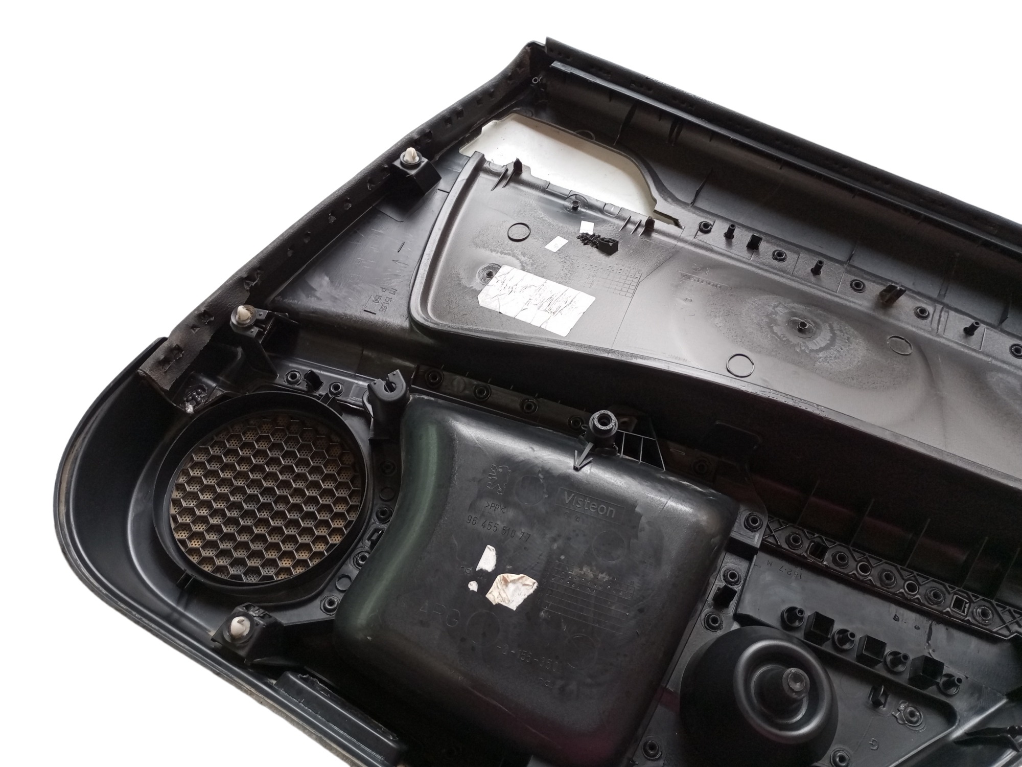 Forro Porta Peugeot 407 2004 2009 2011 Traseiro Esquerdo Preto 6