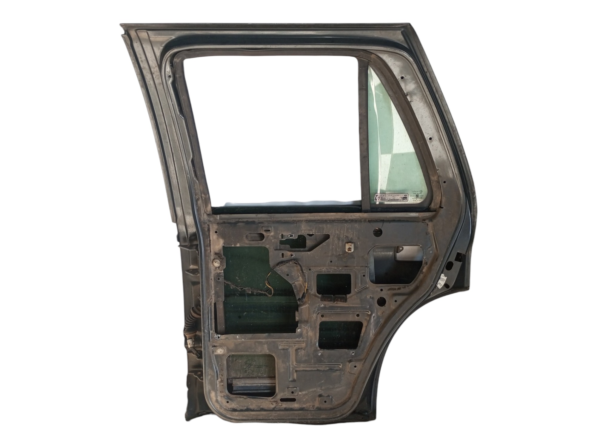 Porta Blazer 96 97 98 99 2000 Traseira Direita Chevrolet  Traseira Esquerda Prata 9