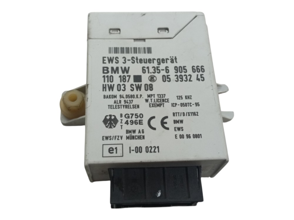 Modulo Imobilizador Bmw 330 Ie46 99 2000 2003 2006 Usado 1