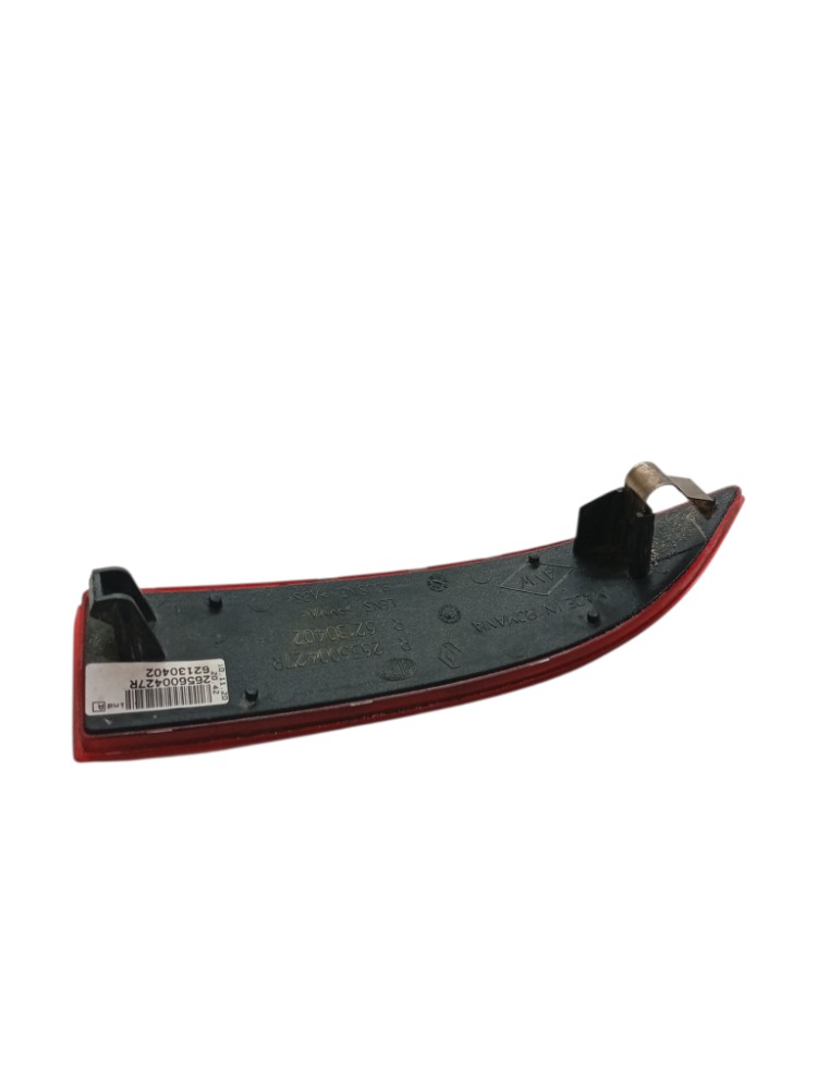 Refletor Logan Sandero Parachoque Olho Gato 2013 2017 Vermelho 4
