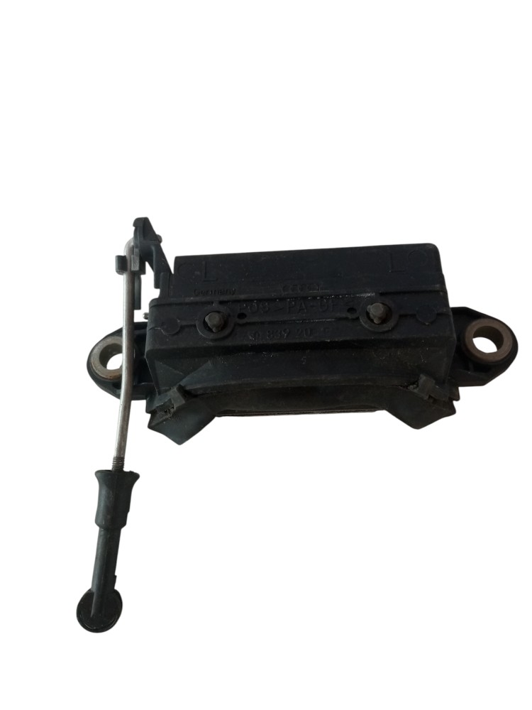 Macaneta Externa Audi A4 98 2000 2004 Traseira Esquerda Preto 1