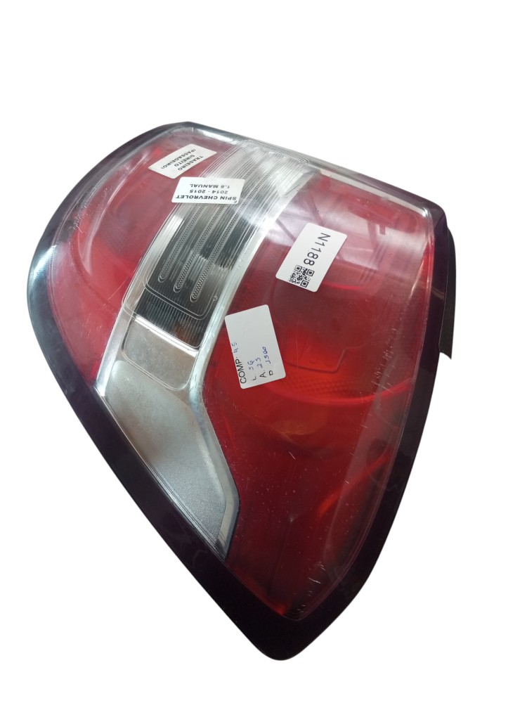 Laterna  Traseira Spin 1.8 Manual  2014 2015  Direito  Direito/passageiro Vermelho 3