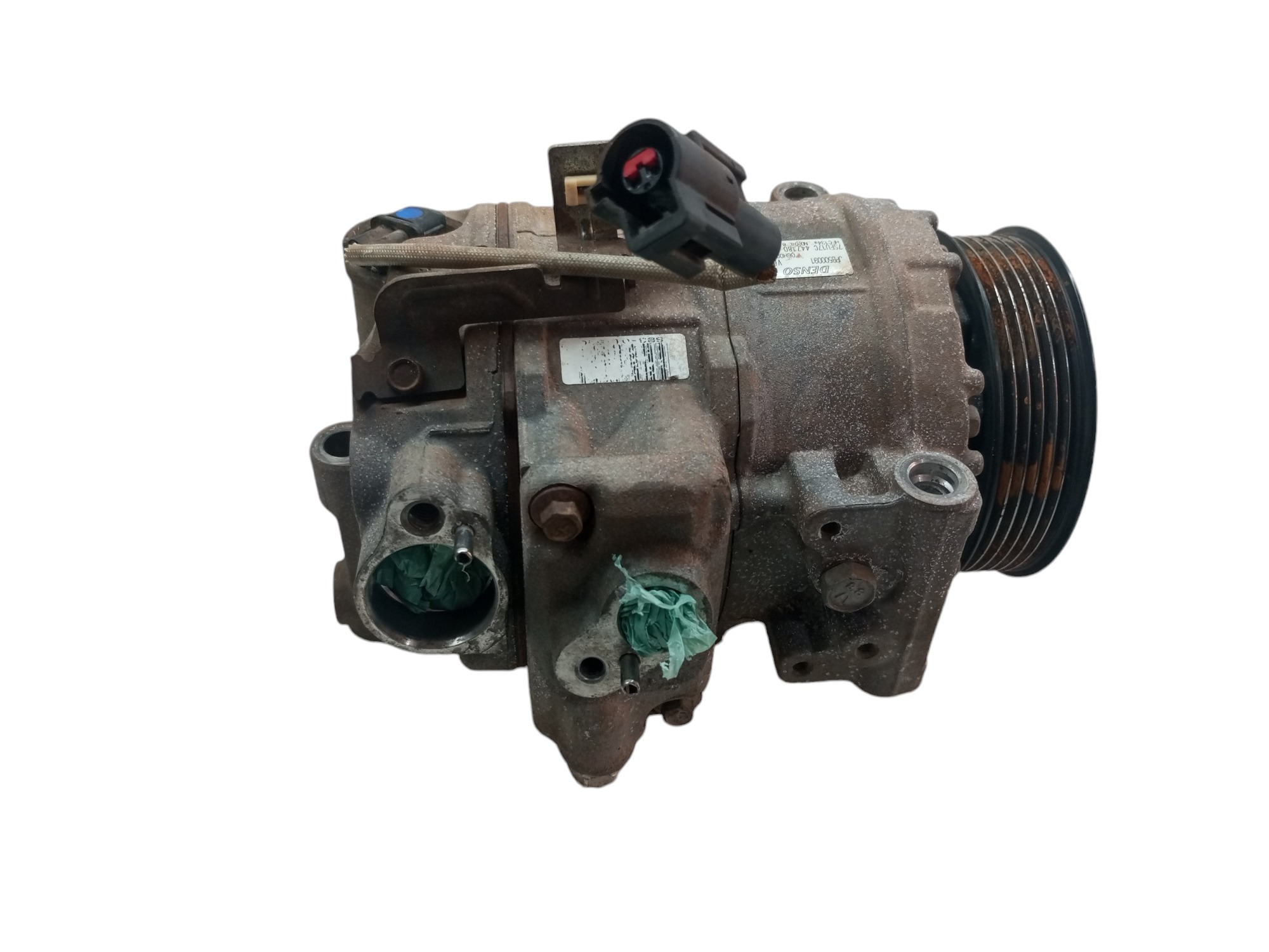 Compressor Ar Condicionado Discovery 3 Land Rover 2008 2009 8