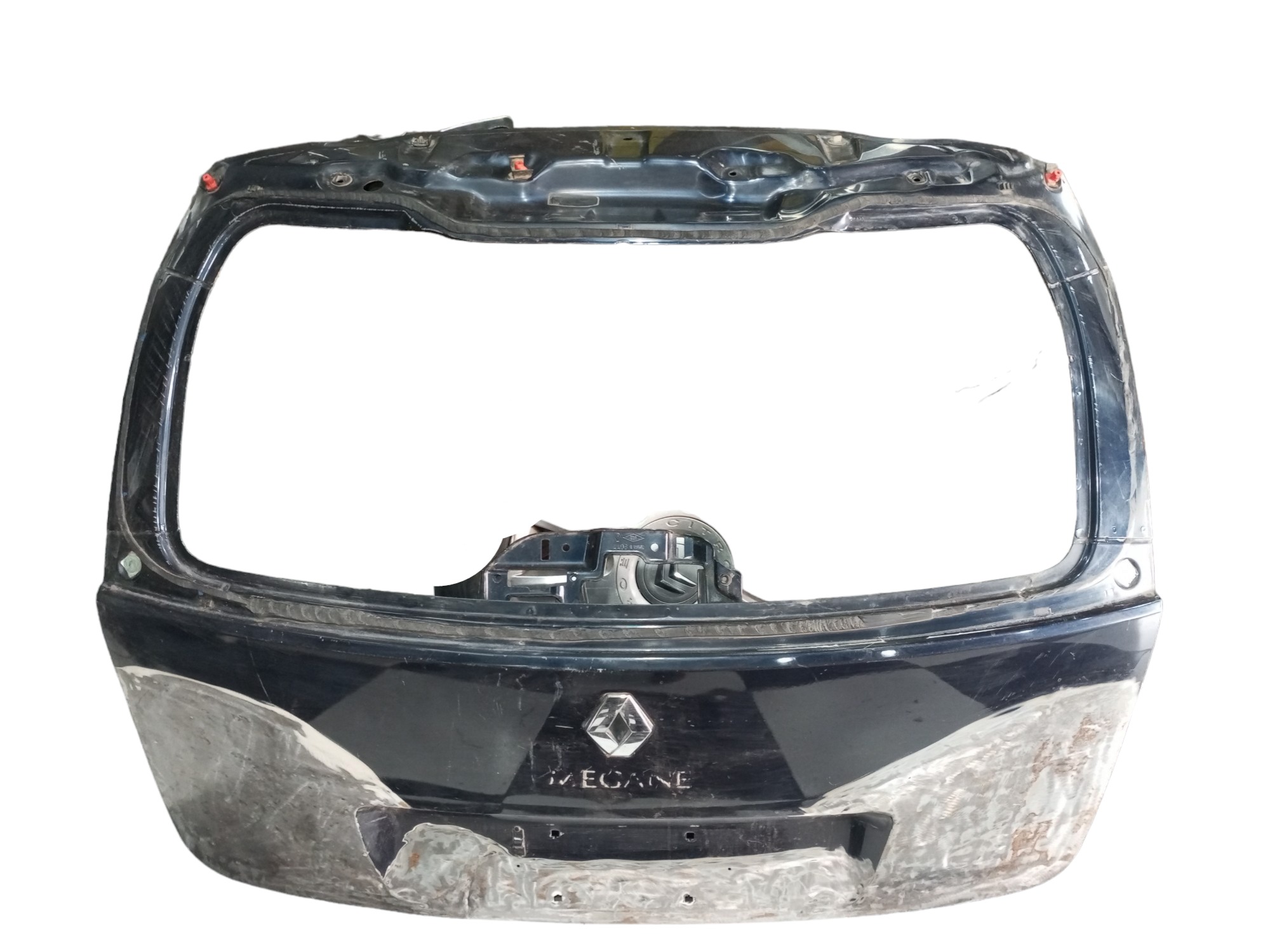 Tampao Tampa Traseira Megane Grand Tour 2007 2012 Recuperada Azul 5