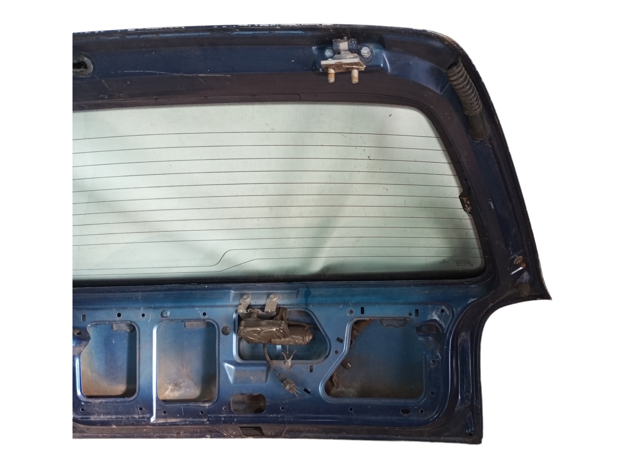 Tampao Tampa Traseira Gol Mi 97 98 99 2000 Porta Malas Vw Azul 4