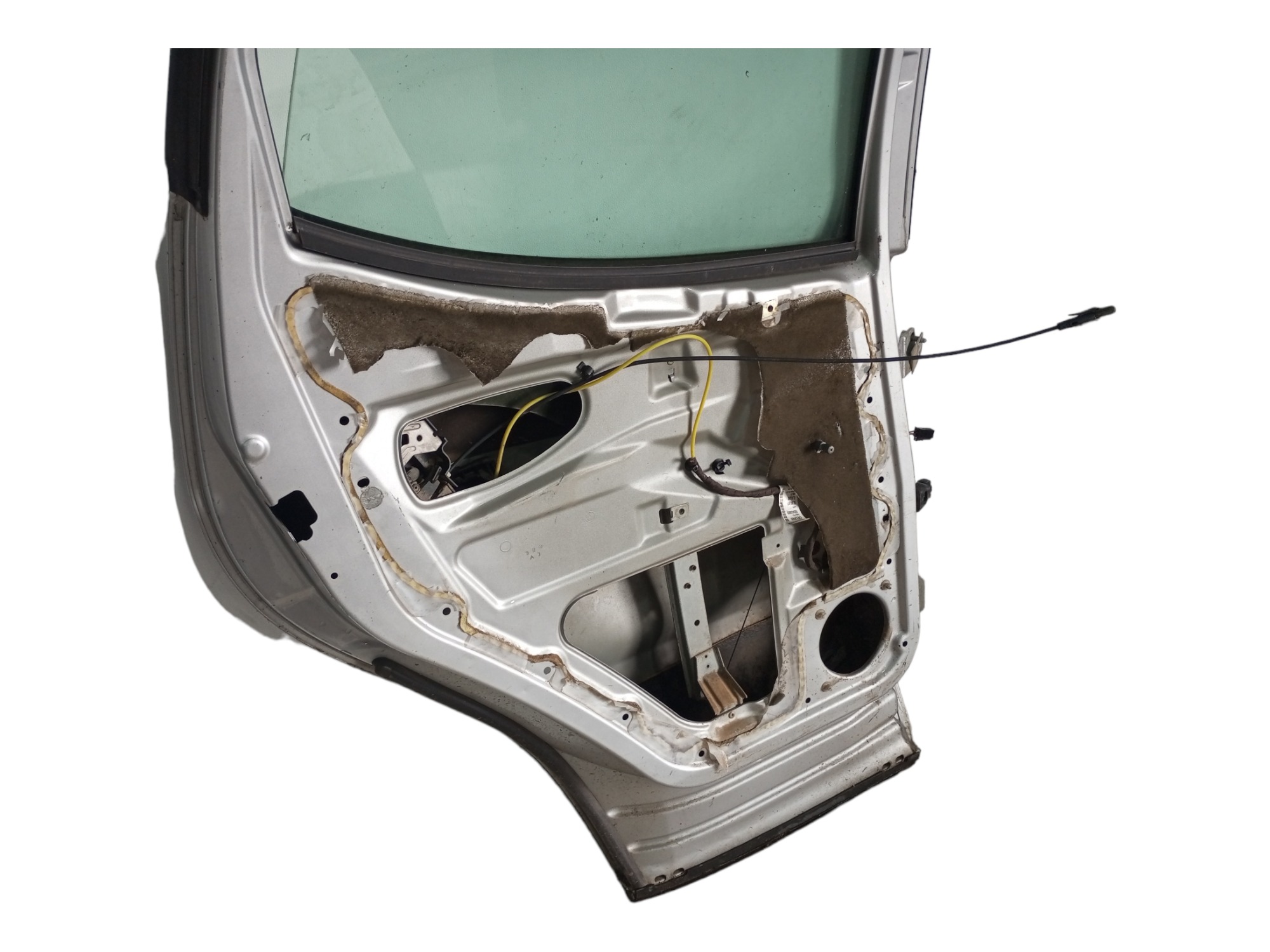 Porta Mercedes A160 2001 2002 2003 2005 Traseira Esquerda Traseira Esquerda Prata 2