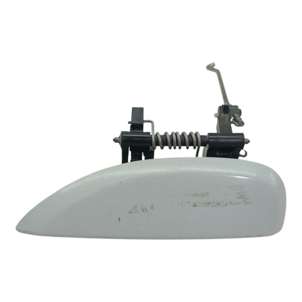 Macaneta Externa Sandero Logan 2015 2020 Traseira Esquerda Branco 1