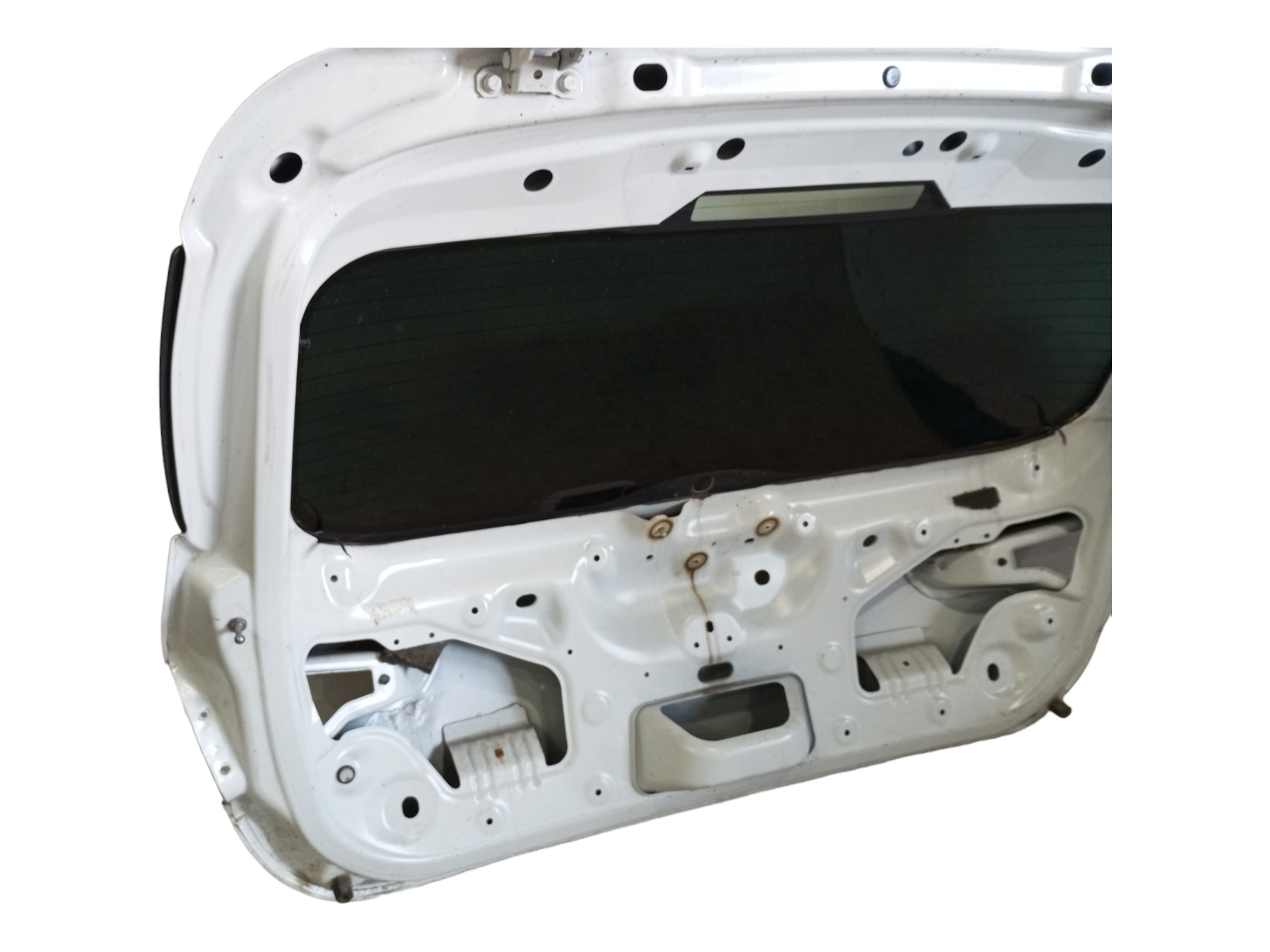 Tampao Tampa Traseira Fiat Argo Drive 2019 2020 2021 2023 Branco 5