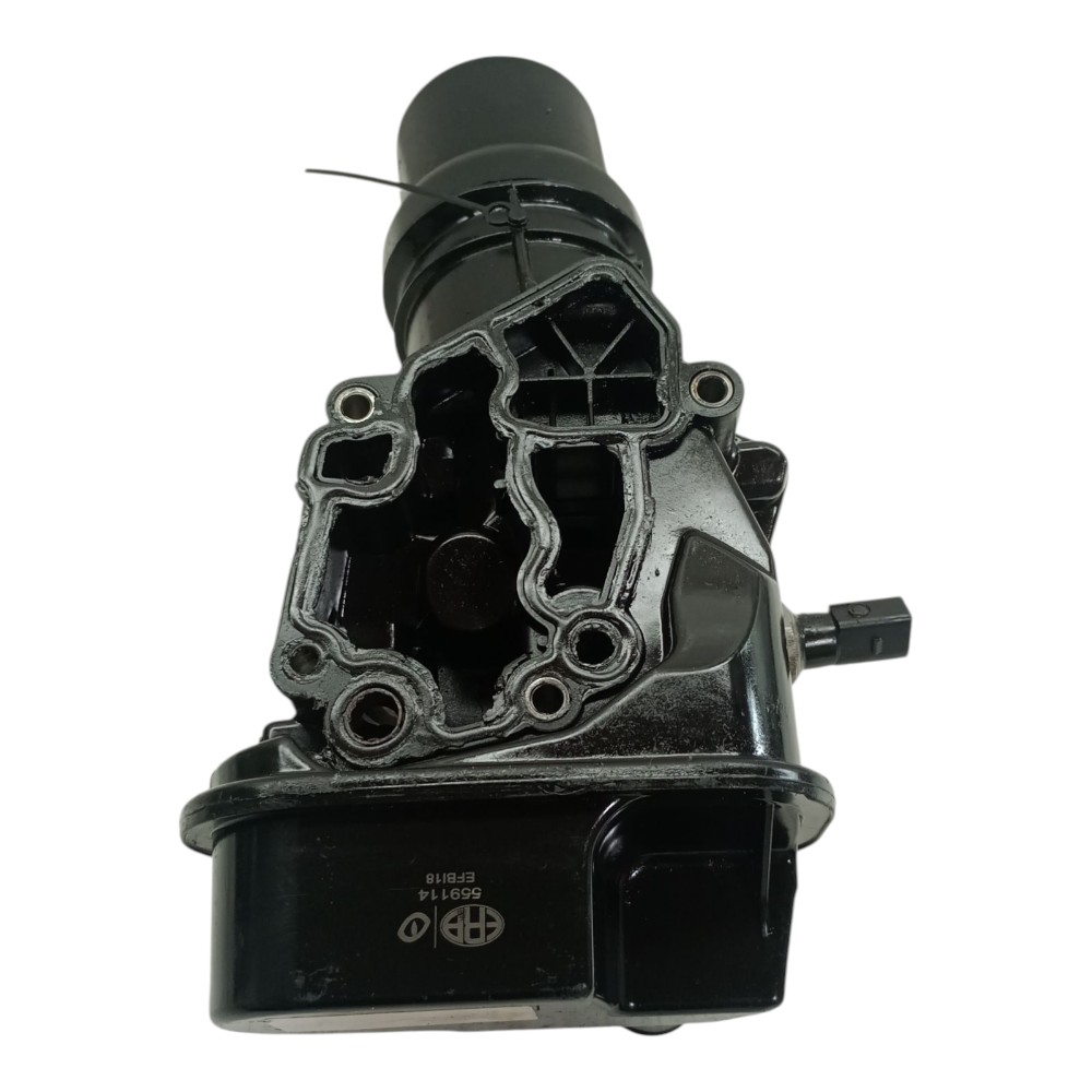 Suporte Filtro Oleo Audi A3 A4 Passat 2.0 Tfsi 2006 2010 Preto 7