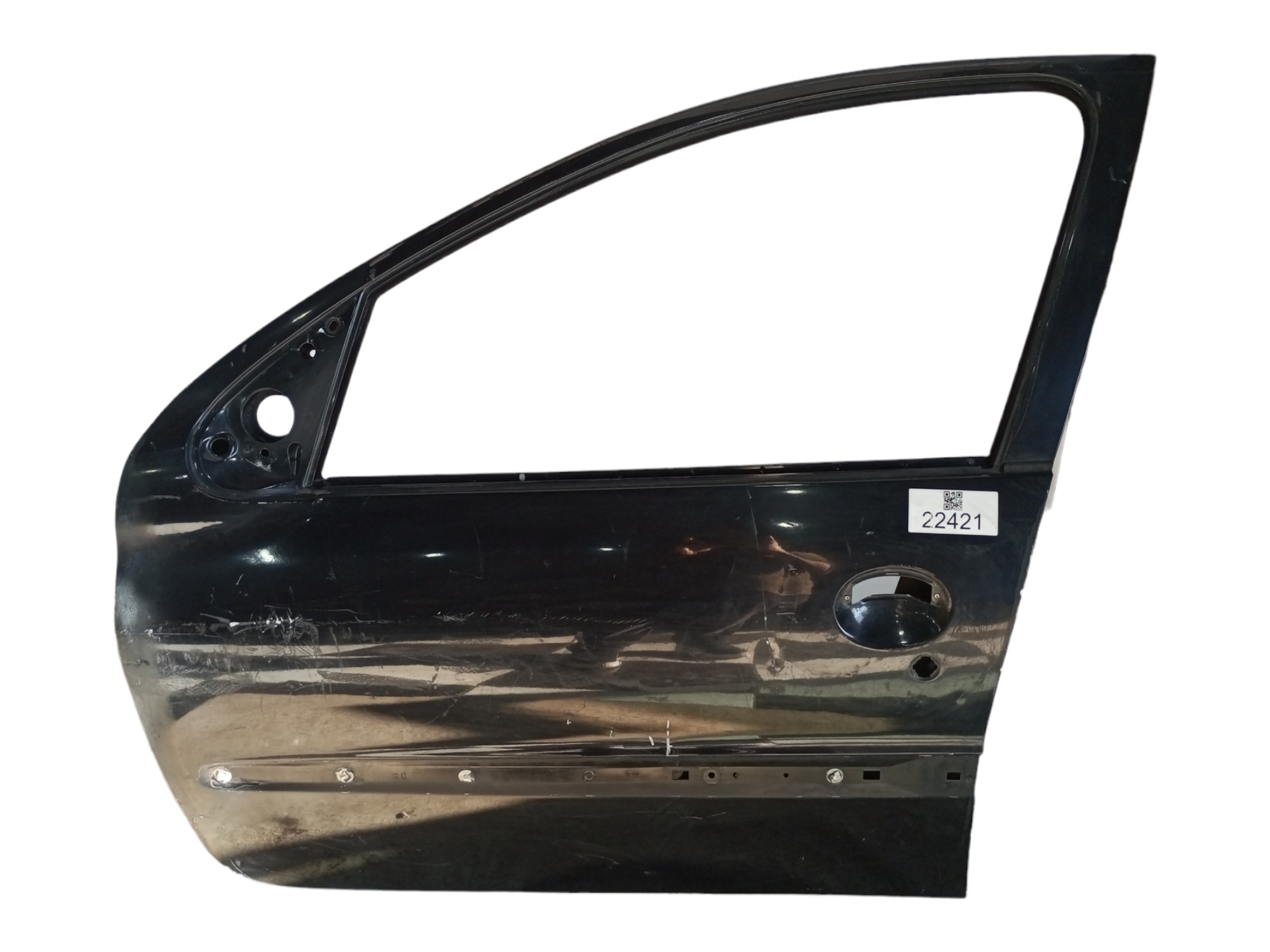 Porta Peugeot 206 Sw 2006 2007 2008 2009 Dianteira Esquerda Dianteira Esquerdo Preto 1