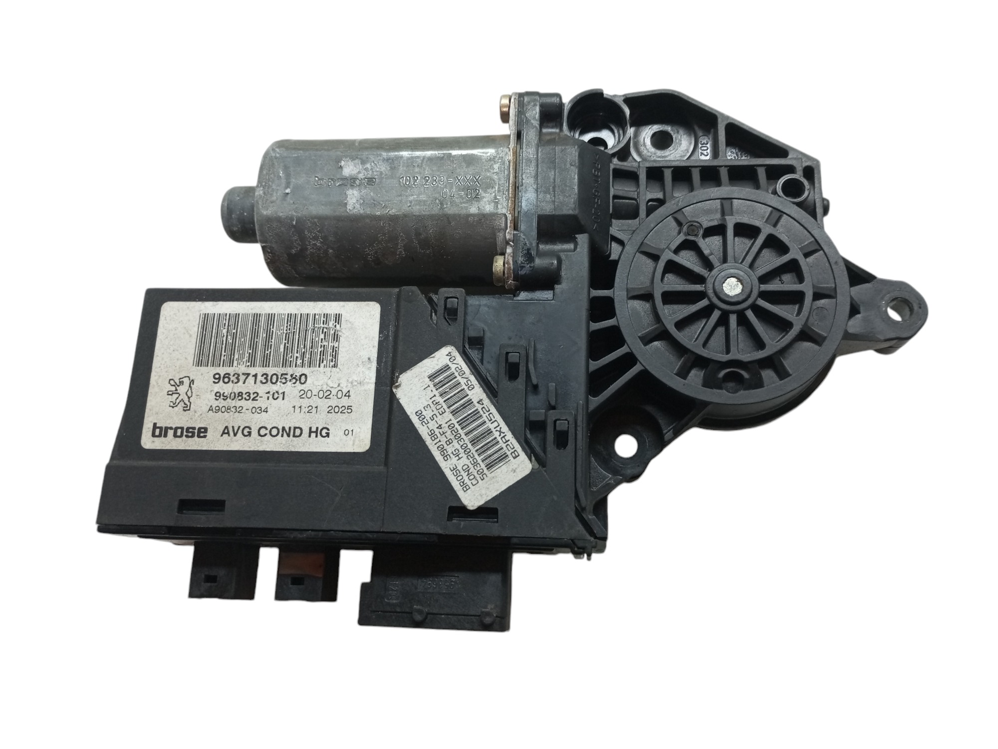 Motor Vidro Eletrico Peugeot 307 2004 2009 Dianteiro Esquerd