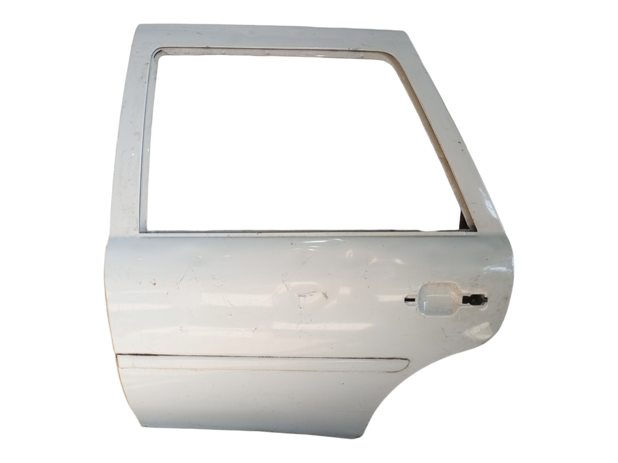 Porta Ford Fiesta 97 98 99 2000 2001 Traseira Esquerda Traseira Esquerda Branco 1