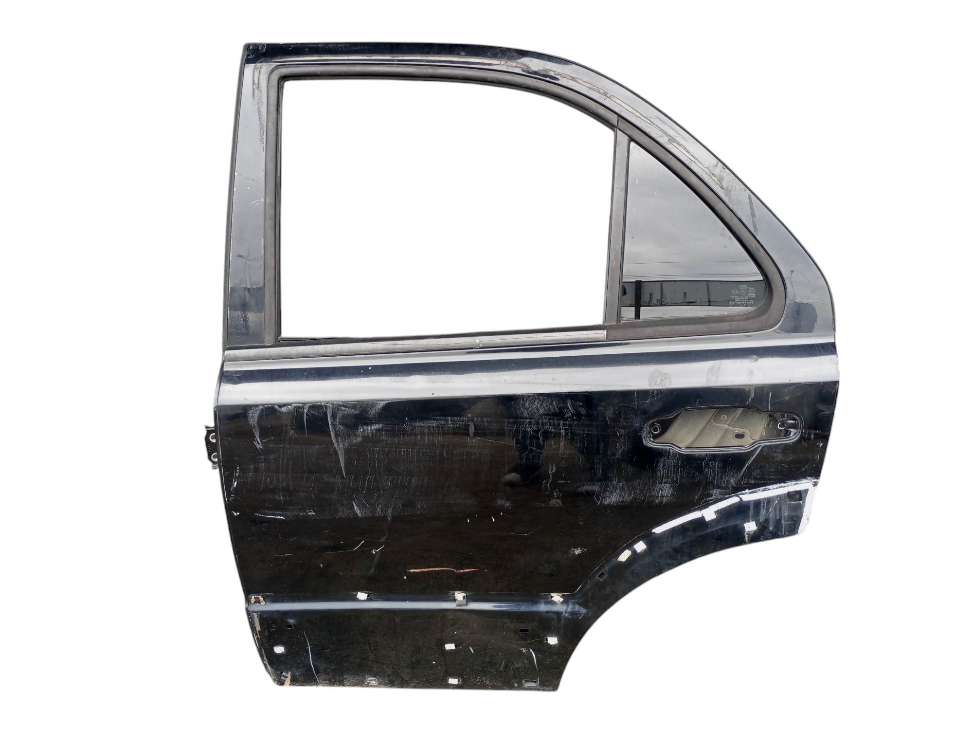 Porta Kia Sorento 2004 2005 2006 2007 2008 Traseira Esquerda Traseira Esquerda Preto