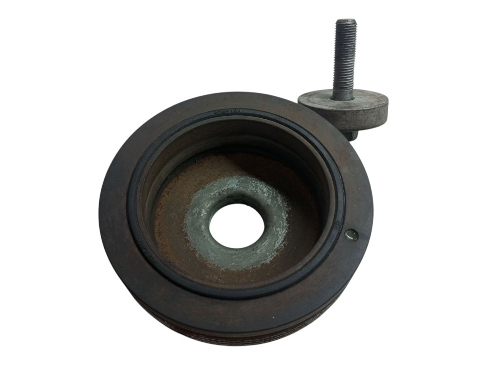 Polia Virabrequim C Parafuso Scenic 99 2000 2001 2002 Usado 6