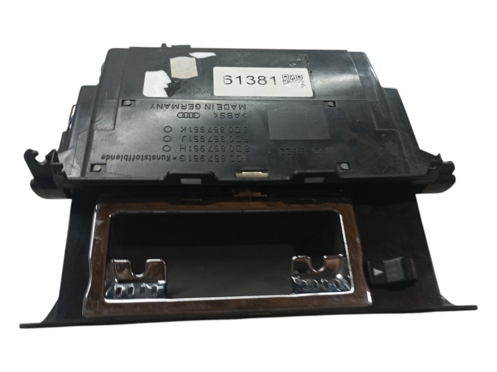 Cinzeiro Gaveta Retratil Audi A4 99 2000 2001 2002 2003 2004 2