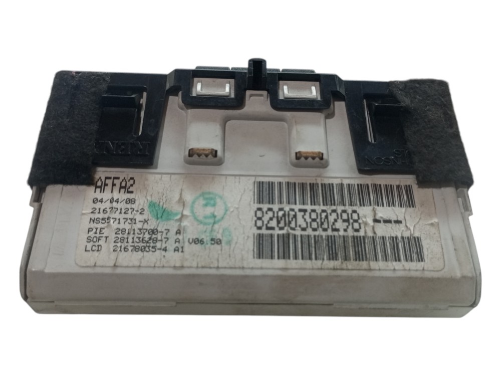 Computador Bordo Renault Scenic 2007 2008 2009 6