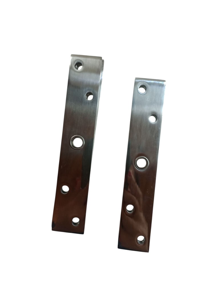 Dobradica Inox Polido Pivotante Porta Madeira 300 Kg 5