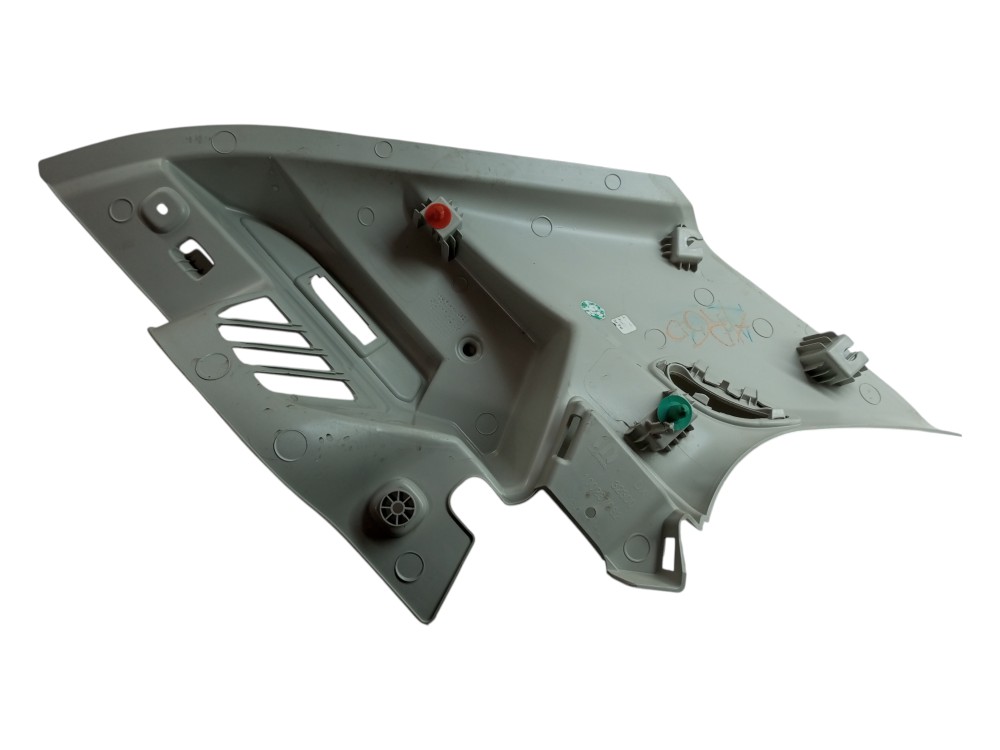 Suporte Bagagito Direito Fiat Argo 2018 2020 2021 2023  Branco 5
