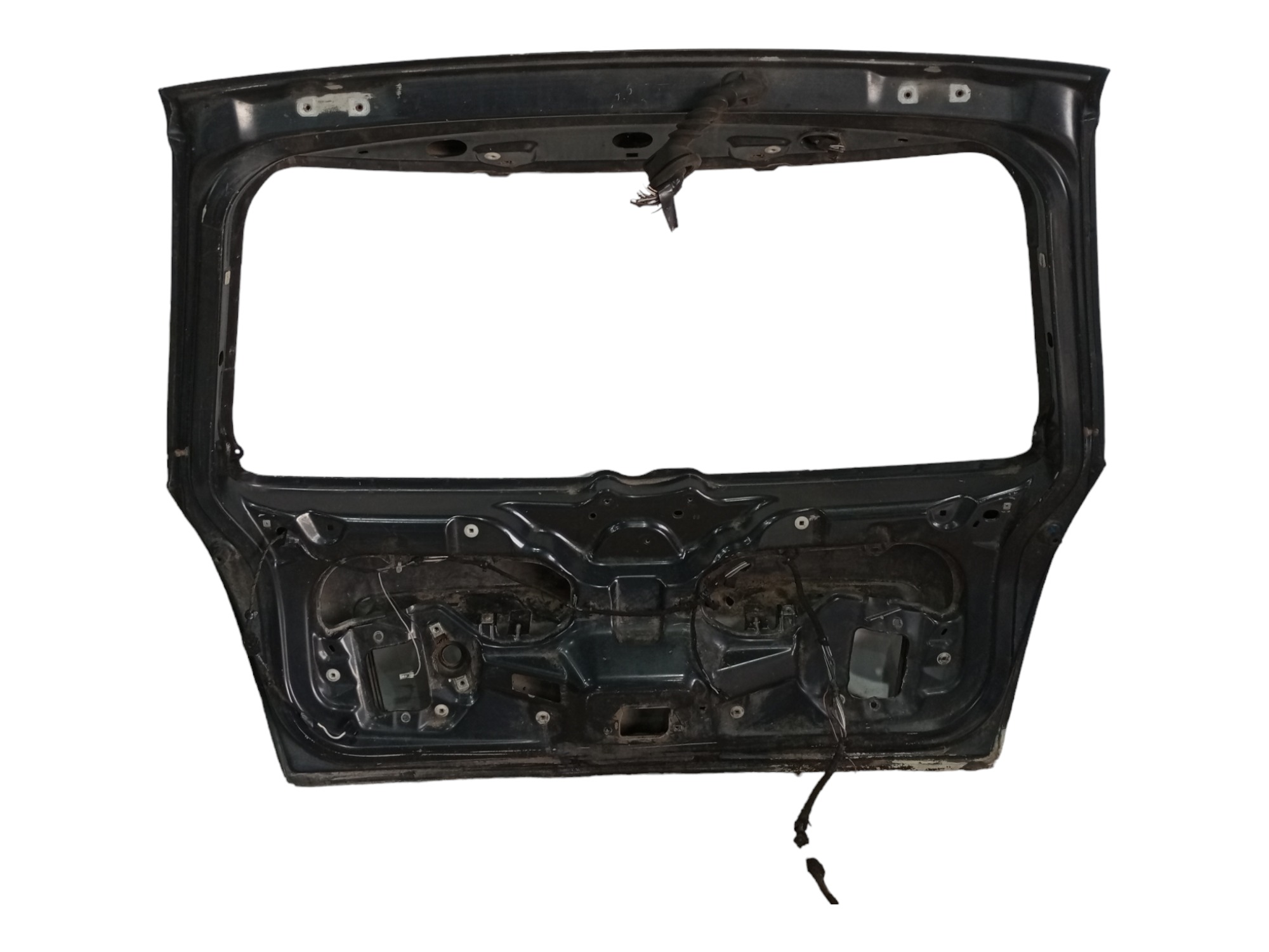 Tampao Tampa Traseira Fiat Stilo 2003 2005 2007 2009 2011 Preto 7