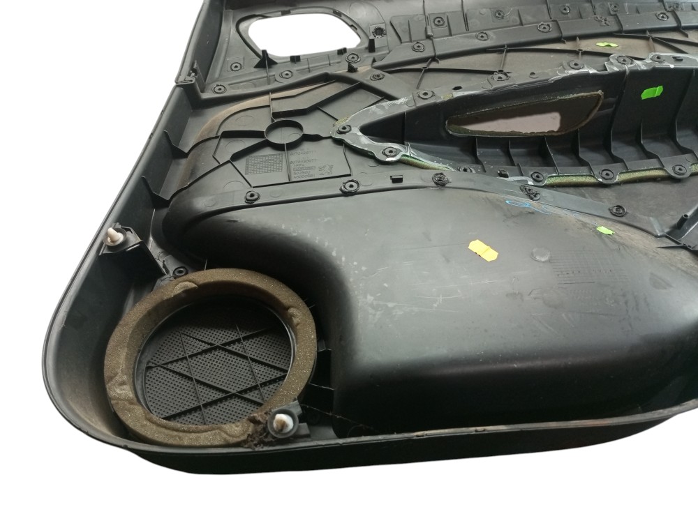 Forro Porta Peugeot 308 2012 2014 2016 Traseiro Esquerdo  Preto 7