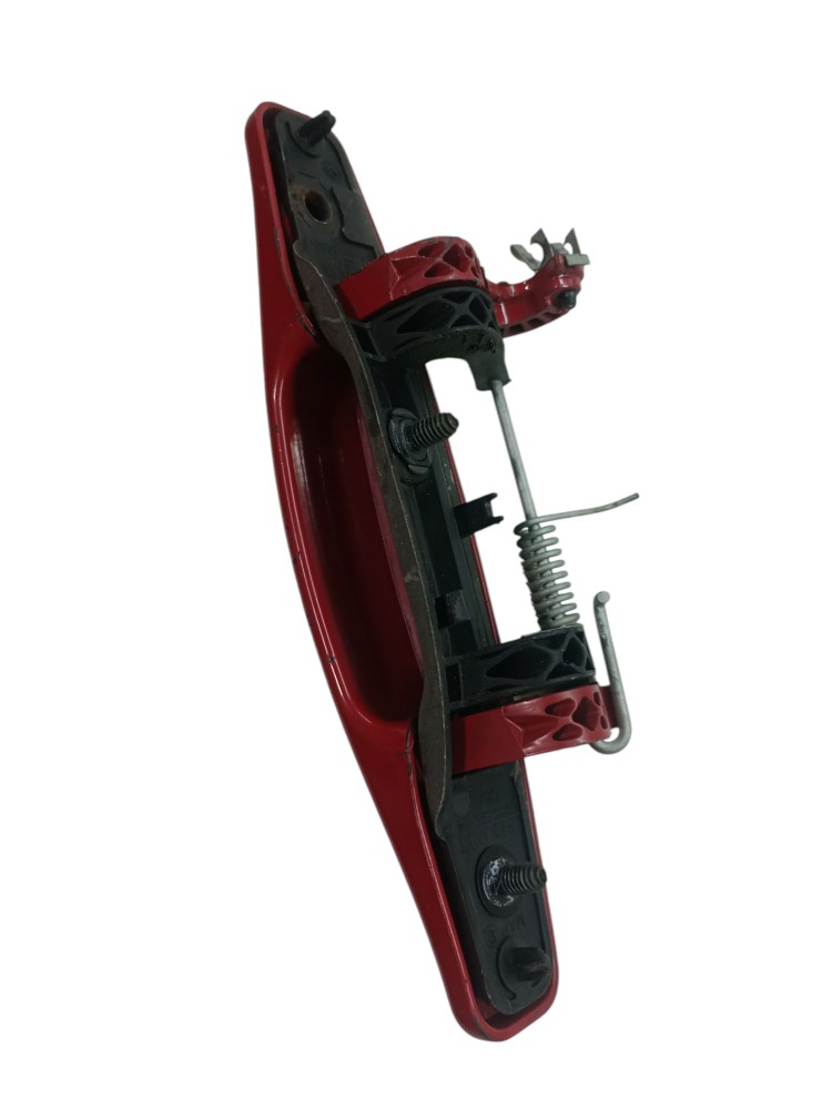 Macaneta Externa Logan Sandero 2008 2014 Esquerda Traseira Vermelho Dianteira/traseira 5