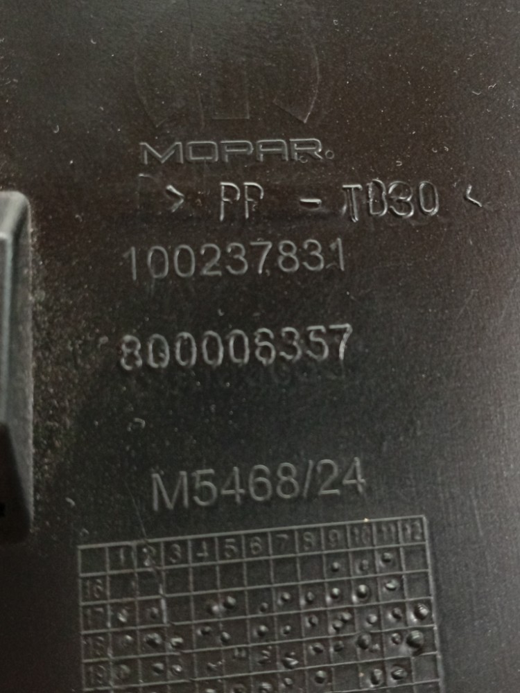Moldura Inferior Painel Instrumento Fiat Argo 2018 2020 2023 Preto 5
