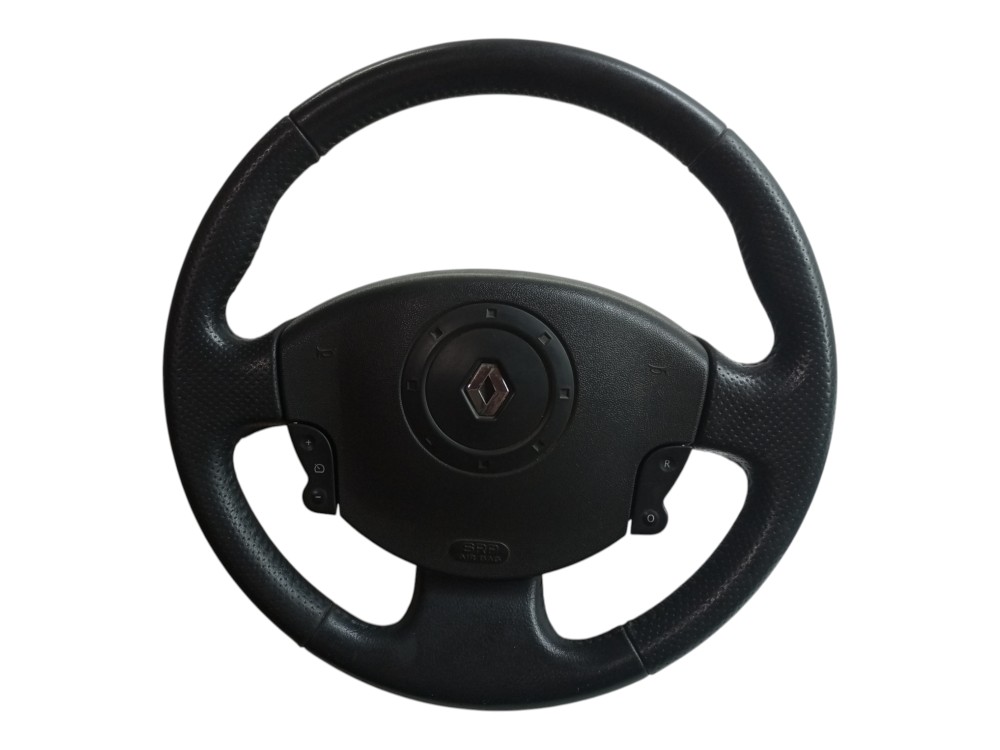 Volante Direcao Renault Megane 2008 2010 2013 Usado Preto 5