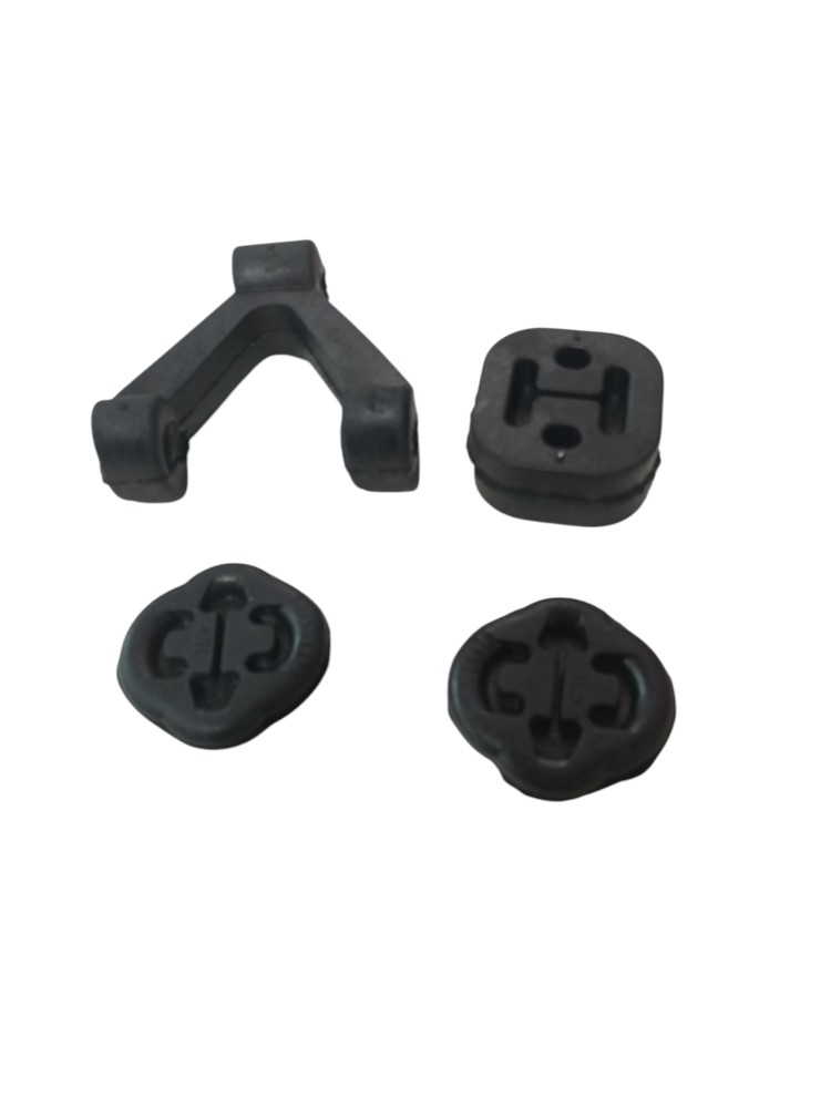 Kit 4 Coxim Borracha Escapamento Gol Parati Saveiro 99 2012 7