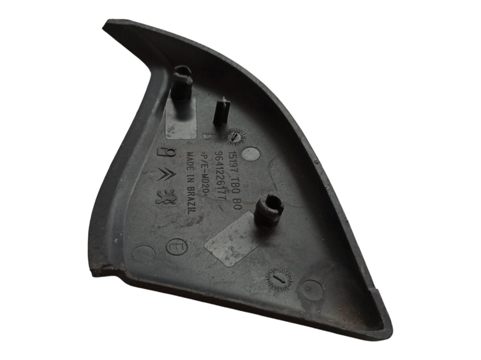 Moldura Retrovisor Interna C3 2003 2006 2009 2012 Esquerdo 6