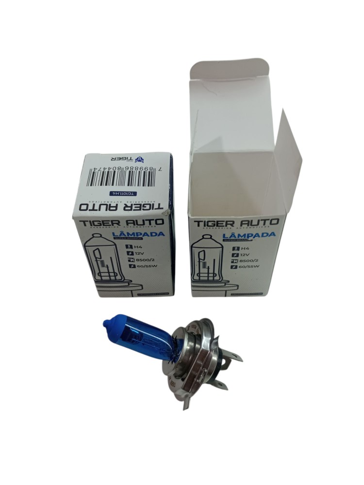 Par Lampada H4 Farol Alto Baixo T10 Pingao 12v 2