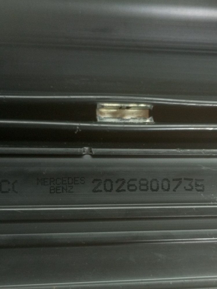 Soleira Porta Mercedes Benz C180 93 2000 Par Dianteira Preto 5