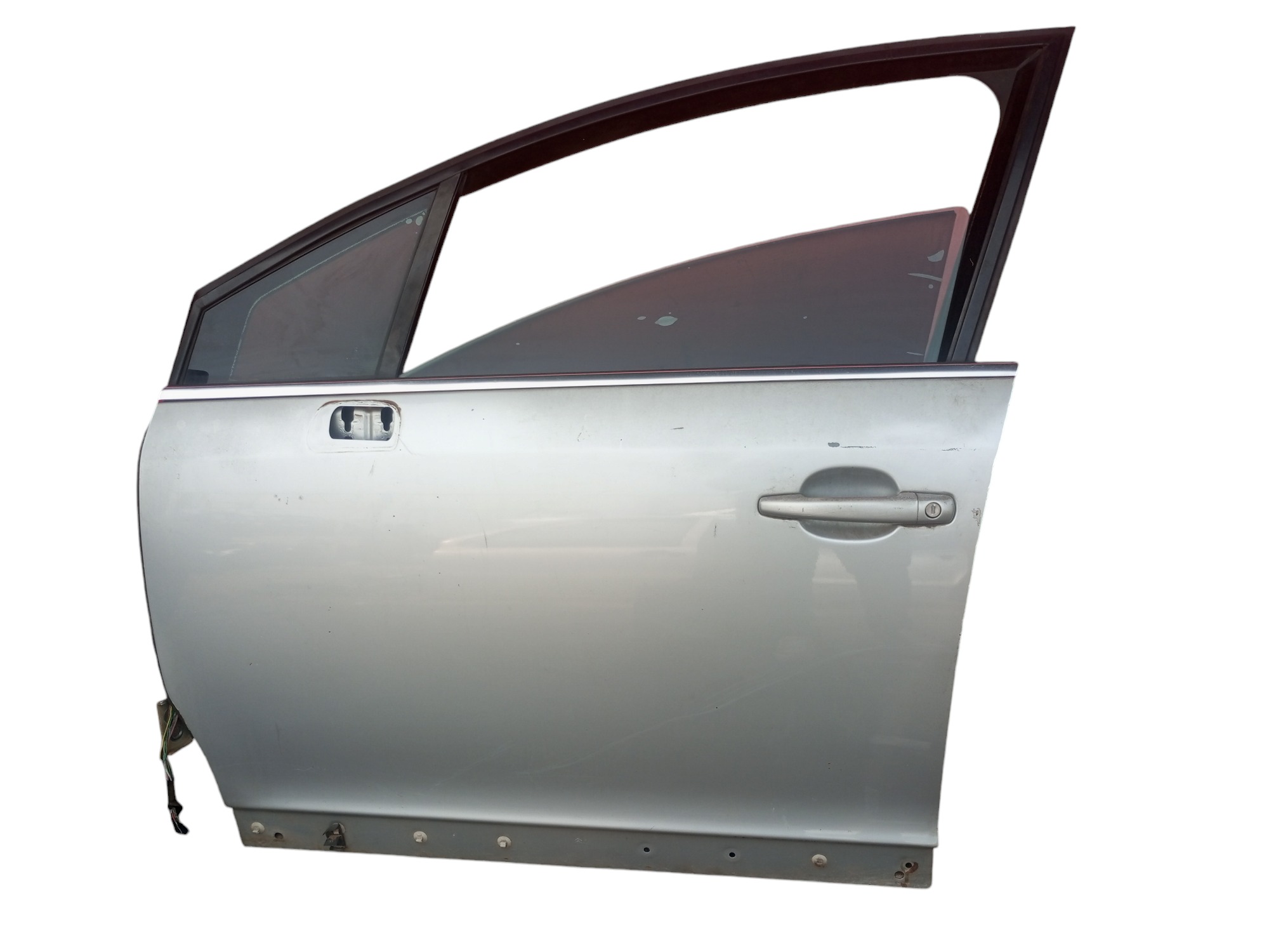 Porta C4 Pallas Citroen 2008  2010 2012 Dianteira Esquerda  Dianteira Esquerda Prata 1