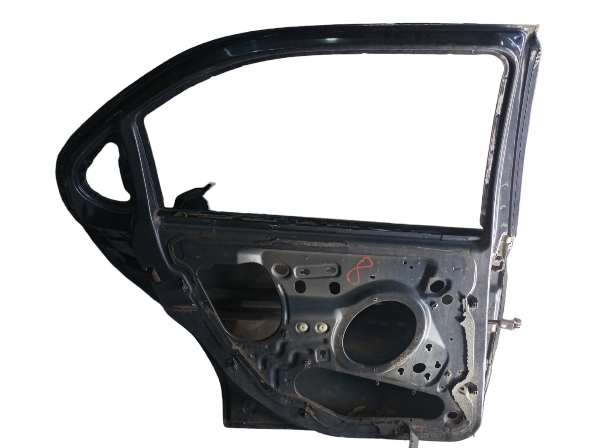 Porta Ford Mondeo 94 95 96 97 98 99 Traseira Esquerda  Traseira Esquerda Azul 4